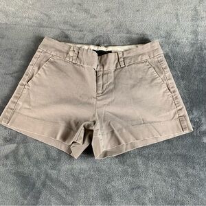 Banana Republic Chino Shorts Women’s Petite Size 0P Beige City Beach Outdoor VTG